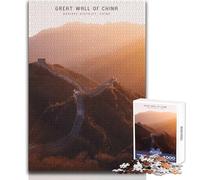 Rompecabezas de 1000 Piezas para Adultos, Gran Muralla China, Juguete, Juego Intelectual, Vacaciones en casa, pasatiempo, Regalo Divertido, tamaño 50x75cm