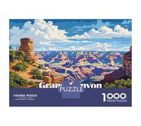 Rompecabezas De 1000 Piezas para Adultos Grand Canyon Landscape Rompecabezas para Adultos Juegos Familiares Patrón De Montaje 38x26cm/1000pcs