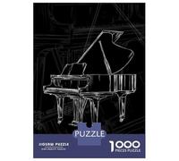Rompecabezas De 1000 Piezas para Adultos Grand Piano Music Rompecabezas para Adultos Juguetes DIY Regalos para Mujeres Cumpleaños Y Navidad 70x50cm/1000pcs