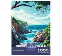 Rompecabezas De 1000 Piezas para Adultos Great Ocean Walk Australia Coastal View Rompecabezas para Adultos Juego Práctico Pero Divertido Y Humorístico Interacción Entre Padres E Hijos 38x26cm/1000pcs