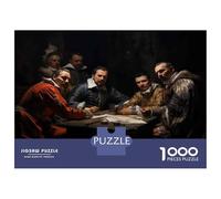 Rompecabezas De 1000 Piezas para Adultos Group of Men in Historical Attire Rompecabezas para Adultos Juegos Relajantes El Montaje De Patrones 52x38cm/1000pcs