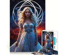 Rompecabezas de 1000 Piezas para Adultos Guardián Celestial,Juego de Habilidad Mental,Divertido y preciso,Ideal para Momentos de Paz y diversión, (50x75cm)
