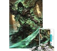 Rompecabezas de 1000 Piezas para Adultos Guardián Inmortal - Juguete de 1000 Piezas para decoración de Pared - Alivia el estrés - Regalo de cumpleaños - Regalos de Viaje (50x75cm)