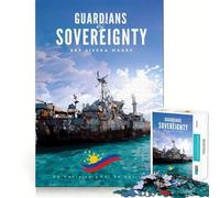 Rompecabezas de 1000 Piezas para Adultos Guardianes de la Soberanía Arte de Corte preciso Desafío Inteligente Juego Divertido para el Tiempo Libre Decoración navideña para la Pared (38x26cm)