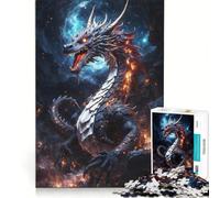 Rompecabezas de 1000 Piezas para Adultos: Guarida del Dragón, Juego Educativo, Entrena tu Cerebro y Tus Manos, Mejora el Amor Entre Parejas 38x26cm