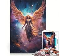 Rompecabezas de 1000 Piezas para Adultos: Guía angelical, Juguetes antiestrés, desafío exigente, cumpleaños 50x75cm