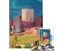 Rompecabezas de 1000 Piezas para Adultos Guimarães Portugal Rompecabezas práctico para Adultos Juego de precisión Reducción del estrés Regalo Ideal (Tamaño 38x52cm)