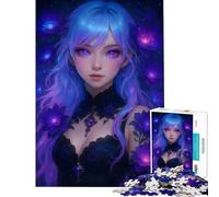 Rompecabezas de 1000 Piezas para Adultos Hada Violet Bloom desafío Educativo para la diversión Familiar y Juegos relajantes para Mayores de 14 años (38x26cm)