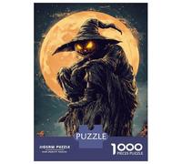Rompecabezas De 1000 Piezas para Adultos Halloween Horror Rompecabezas para Adultos Juego Práctico Decoración del Hogar Regalos De Cumpleaños Y Únicos 52x38cm/1000pcs