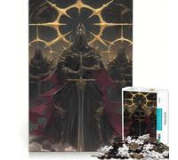 Rompecabezas de 1000 Piezas para Adultos Halo Dark Knights, Juegos educativos, difíciles y desafiantes, Juego de desafío único 50x75cm