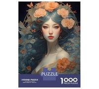 Rompecabezas De 1000 Piezas para Adultos Harmony in Japanese Nature Rompecabezas para Adultos Juguetes Antiestrés Decoración Perfecta Cumpleaños Y Navidad 52x38cm/1000pcs
