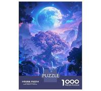 Rompecabezas De 1000 Piezas para Adultos Heart of The Sacred Forest Rompecabezas para Adultos Juegos Divertidos Corte De Precisión Actividades Divertidas En Casa, 52x38cm/1000pcs