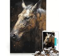 Rompecabezas de 1000 Piezas para Adultos: Hechizos de encantamiento de Burro, Juego práctico, Mejora la Memoria, cumpleaños y Navidad 50x75cm