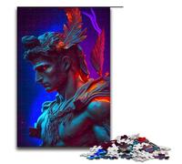 Rompecabezas de 1000 Piezas para Adultos Hermes Oscuro Rompecabezas de Madera Juego desafiante 75 x 50 cm
