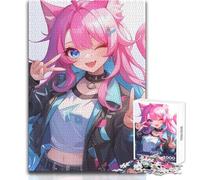 Rompecabezas de 1000 Piezas para Adultos, Hermosa Chica Cosplay, Juego de desafío único, Carrera de Velocidad Manual, Juguete Educativo, tamaño 50x75cm