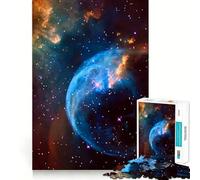 Rompecabezas de 1000 Piezas para Adultos Hermosa Nebulosa Espacial,Juego de Corte sin Costuras,Juego de ingenio,Juego Casual, (38x52cm)