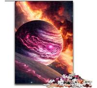 Rompecabezas de 1000 Piezas para Adultos, Hermoso Paisaje Espacial Hecho de Madera, lo Que lo Convierte en un Gran Regalo para la diversión Familiar, 50x75cm para Juego Interactivo Familiar