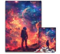 Rompecabezas de 1000 piezas para adultos, hermosos rompecabezas de escenas espaciales, desafiantes rompecabezas de bricolaje, juego familiar perfecto o regalo decorativo, 26x38cm/10,23x14,96 pulgadas.