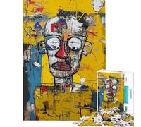 Rompecabezas de 1000 Piezas para Adultos Hombre con Gripe Rompecabezas Original Juegos relajantes Decoración cumpleaños (Tamaño 38x26cm)