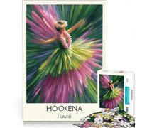 Rompecabezas de 1000 Piezas para Adultos Hookena Big Island Hula, Juegos educativos, Entrena tu Cerebro y Tus Manos, colección de Artistas, Bellas Artes 50x75cm