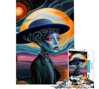 Rompecabezas de 1000 Piezas para Adultos Horizontes Paralelos y paisajes oníricos Un Reto para completar Juego Educativo antiestrés Apto para Mayores de 14 años (38x26cm)