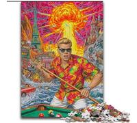 Rompecabezas de 1000 Piezas para Adultos, Ideal para Amantes del Billar Un Juego desafiante y Divertido para Disfrutar en Familia Regalo de cumpleaños, decoración de Pared (26x38cm)