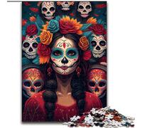 Rompecabezas de 1000 Piezas para Adultos, Ideal para Celebrar a los difuntos cumpleaños o Vacaciones, Juego de Fiesta (tamaño 50x75cm).
