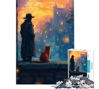 Rompecabezas de 1000 Piezas para Adultos Ideal para Disfrutar en Soledad Juego práctico y Educativo Un excelente Regalo para Toda la Familia (Tamaño 38x26cm)