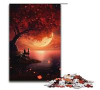 Rompecabezas de 1000 Piezas para Adultos Ideal para el Amor el Romance y la diversión Familiar. Incluye póster a Juego y Hoja de Trivia (38 x 26 cm).