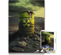 Rompecabezas de 1000 Piezas para Adultos, Ideal para Relajarse y Disfrutar del Tiempo Libre Residuos nucleares Juguete de Corte preciso Tamaño 50x75cm