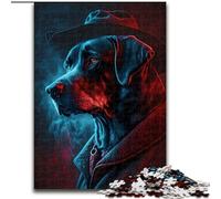 Rompecabezas de 1000 Piezas para Adultos, Ideal para Resolver crímenes caninos. Rompecabezas desafiante para armar, Juego Interactivo Familiar (tamaño 26x38cm).