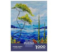 Rompecabezas De 1000 Piezas para Adultos Illusion of Silence Rompecabezas para Adultos Juegos Relajantes Que Mejoran La Memoria Interacción Entre Padres E Hijos 38x26cm/1000pcs