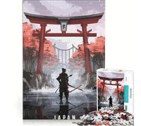 Rompecabezas de 1000 Piezas para Adultos: Increíble Puerta Torii de Japón, Juguete Educativo, difícil y desafiante, Ideal para añadir a la Lista de Deseos con Papá Noel 38x52cm