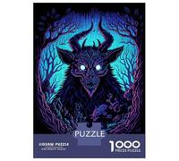 Rompecabezas De 1000 Piezas para Adultos Infernal Winter - The Neon Bear Awakens Rompecabezas para Adultos Juegos Relajantes Análisis Y Lógica Oferta como Regalos para Toda La Familia 70x50cm/1000pcs