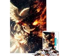 Rompecabezas de 1000 Piezas para Adultos Inferno Wings Juguetes antiestrés para Adultos Regalo de cumpleaños Ideal para Regalar a Toda la Familia (tamaño 50x75cm)