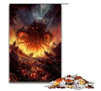 Rompecabezas de 1000 Piezas para Adultos, Invasión de Cthulhu, Rompecabezas para Juego Educativo, desafío, Juguete, Obra de Arte, Regalo, 1000 Piezas