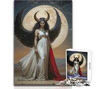 Rompecabezas de 1000 Piezas para Adultos ISIS︰ Madre de la Magia y los Misterios Relajante Tiempo Libre Preciso Interbloqueo Juguete de Precisión Tamaño 38x52cm