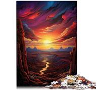 Rompecabezas de 1000 piezas para adultos It's the edge of the Namib Desert Fun Games de 19.7 x 29.5 pulgadas con piezas totalmente entrelazadas al azar