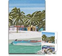Rompecabezas de 1000 Piezas para Adultos, Jamaica, Juego Educativo Familiar, decoración Perfecta, Regalo de cumpleaños, tamaño 50x75cm