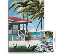 Rompecabezas de 1000 Piezas para Adultos, Jamaica, Juego Educativo Familiar, decoración Perfecta, Regalo de cumpleaños, tamaño 38x52cm