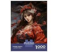 Rompecabezas De 1000 Piezas para Adultos Japanese Geisha Art Print-4 Rompecabezas para Adultos Juegos Relajantes Pero Divertidos Y Humorísticos Juego Desafiante Regalos 70x50cm/1000pcs