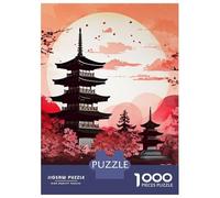 Rompecabezas De 1000 Piezas para Adultos Japanese Landscapes Rompecabezas para Adultos Juegos Divertidos Análisis Y Lógica Oferta como Regalos para Toda La Familia 70x50cm/1000pcs