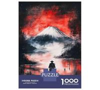 Rompecabezas De 1000 Piezas para Adultos Japanese Mount Fuji Art Print-2 Rompecabezas para Adultos: Un Juego Práctico, Divertido Y Un Desafío Educativo con Humor 70x50cm/1000pcs