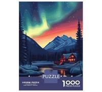 Rompecabezas De 1000 Piezas para Adultos Jasper National Park Rompecabezas para Adultos Juguetes De Bricolaje Análisis Y Lógica Regalos De Cumpleaños Y Únicos 70x50cm/1000pcs