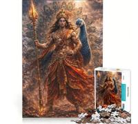 Rompecabezas de 1000 Piezas para Adultos Jay Mata Parvati, Juegos educativos, Entrena tu Cerebro y Tus Manos, colección de Artistas, Bellas Artes 38x26cm
