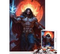 Rompecabezas de 1000 Piezas para Adultos Jesús el Santo Vengador decoración del hogar Juguetes Obras de Arte Regalo Juego Educativo Actividades Divertidas en casa tamaño 38x26cm