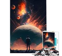 Rompecabezas de 1000 Piezas para Adultos Jigsaw Vision from The Future Toys Juegos educativos Juegos Divertidos Desafío difícil Regalos para Mujeres y Hombres (Tamaño 38x26cm)