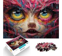 Rompecabezas de 1000 Piezas para Adultos, Juego de Arte extraño de Catwoman, Juguetes para la Familia, Regalo de 19.7" x 29.5", para y Adolescentes de 14 años y más
