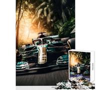 Rompecabezas de 1000 Piezas para Adultos Juego de Carreras por la Jungla decoración del hogar Juguetes Regalo de cumpleaños Juego Imposible Cada Pieza es única Tamaño: 50x75cm