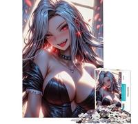 Rompecabezas de 1000 Piezas para Adultos Juego de relajación con temática de seducción Sexy Juguetes educativos Regalos de cumpleaños para Mujeres (tamaño 38x52cm)